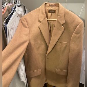 Camel hair Blazer 40R